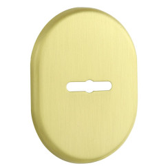 Щиток DISEC KT037 MATRIX OVAL Латунь_мат T Без шторки