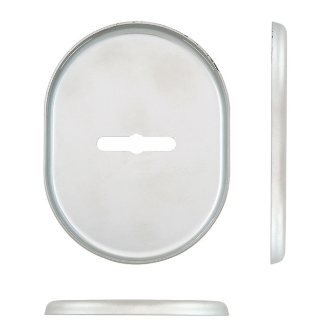 Щиток DISEC KT037 MATRIX OVAL Нікель_сатин S Без шторки Щиток DISEC KT037 MATRIX OVAL Нікель_сатин S Без шторки