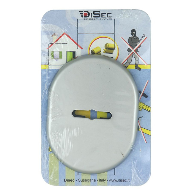 Щиток DISEC KT037 MATRIX OVAL Нікель_сатин S Без шторки Щиток DISEC KT037 MATRIX OVAL Нікель_сатин S Без шторки