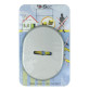 Щиток DISEC KT037 MATRIX OVAL Нікель_сатин S Без шторки Щиток DISEC KT037 MATRIX OVAL Нікель_сатин S Без шторки