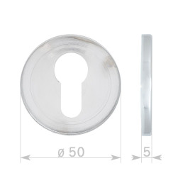 Щиток DISEC KT038 DIN ROUND Хром_полірований C