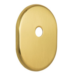 Щиток DISEC KT041 DIN OVAL Латунь_PVD L