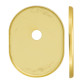 Щиток DISEC KT041 DIN Oval латунь PVD L 