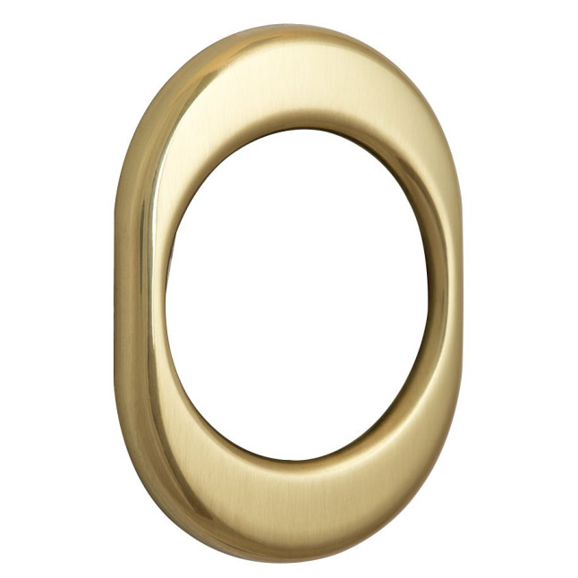 Щиток DISEC KT056 Oval латунь полированная L 