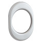 Щиток DISEC KT056 Oval никель сатин S Щиток DISEC KT056 Oval никель сатин S