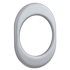 Щиток DISEC KT056 OVAL Хром_мат T Щиток DISEC KT056 OVAL Хром_мат T
