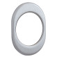 Щиток DISEC KT056 OVAL Хром_мат T Щиток DISEC KT056 OVAL Хром_мат T