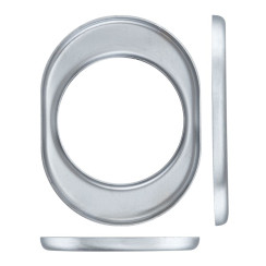 Щиток DISEC KT056 OVAL Хром_мат T Щиток DISEC KT056 OVAL Хром_мат T
