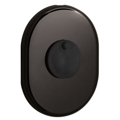 Щиток DISEC KT088 MATRIX OVAL Хром_чорний 8 З шторкою