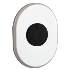 Щиток DISEC KT088 MATRIX OVAL Нікель_сатин S З шторкою