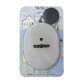 Щиток DISEC KT088 Matrix Oval никель сатин S со шторкой