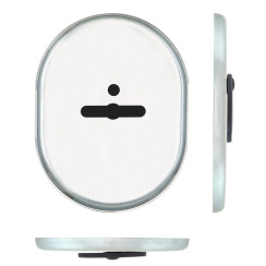 Щиток DISEC KT088 MATRIX OVAL Хром_мат T З шторкою Щиток DISEC KT088 MATRIX OVAL Хром_мат T З шторкою
