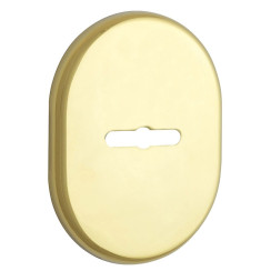 Щиток DISEC KT090 MATRIX OVAL Латунь_PVD 2 з прихованою шторкою