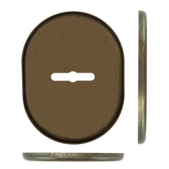 Щиток DISEC KT090 MATRIX OVAL Бронза_сатин BS з прихованою шторкою Щиток DISEC KT090 MATRIX OVAL Бронза_сатин BS з прихованою шторкою