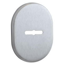 Щиток DISEC KT090 MATRIX OVAL Хром_мат T з прихованою шторкою Щиток DISEC KT090 MATRIX OVAL Хром_мат T з прихованою шторкою