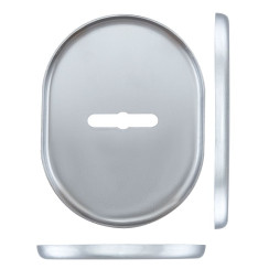 Щиток DISEC KT090 MATRIX OVAL Хром_мат T з прихованою шторкою Щиток DISEC KT090 MATRIX OVAL Хром_мат T з прихованою шторкою