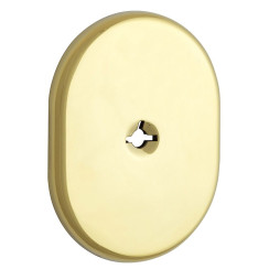 Щиток DISEC KT2112 OMEGA OVAL Латунь_PVD 2 Без шторки Щиток DISEC KT2112 OMEGA OVAL Латунь_PVD 2 Без шторки