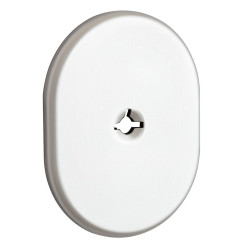 Щиток DISEC KT2112 OMEGA OVAL Нікель_сатин S Без шторки