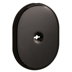 Щиток DISEC KT2112 OMEGA OVAL Хром_чорний 8 Без шторки