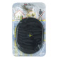 Щиток DISEC KT2112 Omega Oval краска черная N без шторки