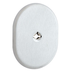 Щиток DISEC KT2112 OMEGA OVAL Хром_мат T Без шторки