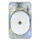 Щиток DISEC KT2112 OMEGA OVAL Хром_мат T Без шторки