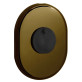Щиток DISEC KT2140 Omega Oval бронза PVD B со шторкой Щиток DISEC KT2140 Omega Oval бронза PVD B со шторкой