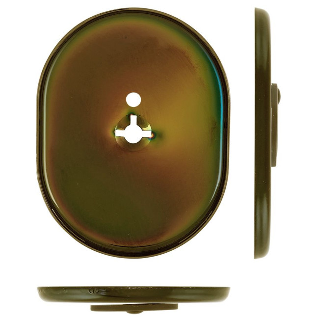 Щиток DISEC KT2140 Omega Oval бронза PVD B со шторкой Щиток DISEC KT2140 Omega Oval бронза PVD B со шторкой