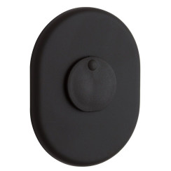 Щиток DISEC KT2140 OMEGA OVAL Фарба_чорна N З шторкою