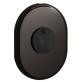 Щиток DISEC KT2140 OMEGA OVAL Хром_чорний 8 З шторкою
