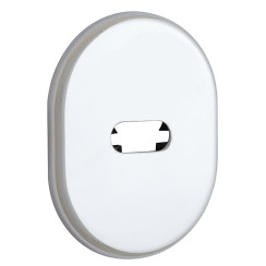 Щиток DISEC KT2703 LEVER_KEY OVAL Хром_полірований C Без шторки