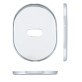 Щиток DISEC KT2703 LEVER_KEY OVAL Хром_полірований C Без шторки