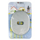 Щиток DISEC KT2703 LEVER_KEY OVAL Хром_полірований C Без шторки
