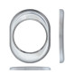 Щиток DISEC KT3559 OVAL Нерж.сталь_мат IT Щиток DISEC KT3559 OVAL Нерж.сталь_мат IT