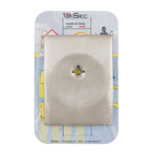 Щиток DISEC QUADRY KT3614 OMEGA SQUARE Нерж.сталь_мат IT Без шторки Щиток DISEC QUADRY KT3614 OMEGA SQUARE Нерж.сталь_мат IT Без шторки