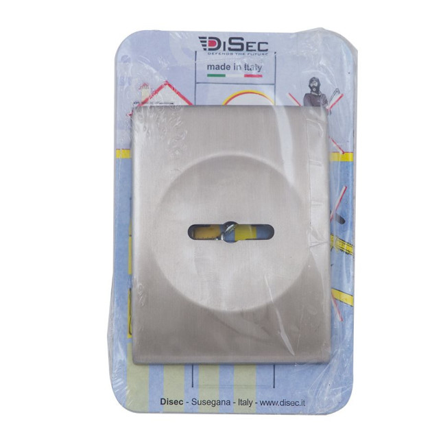 Щиток DISEC KT3766 MATRIX SQUARE Нерж.сталь_мат IT Без шторки