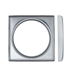 Щиток DISEC KT3794 SQUARE Нерж.сталь_мат IT Щиток DISEC KT3794 SQUARE Нерж.сталь_мат IT