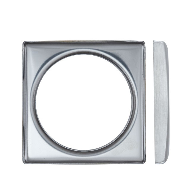 Щиток DISEC KT3794 SQUARE нерж.сталь мат IT 