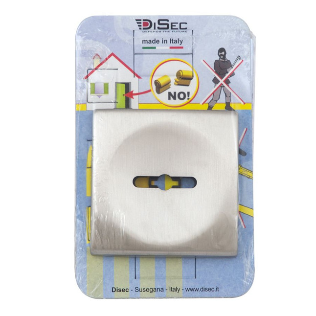 Щиток DISEC KT3826 MATRIX SQUARE Нерж.сталь_мат IT Без шторки