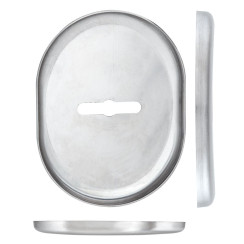Щиток DISEC KT3838 MATRIX OVAL Нерж.сталь_мат IT Без шторки Щиток DISEC KT3838 MATRIX OVAL Нерж.сталь_мат IT Без шторки