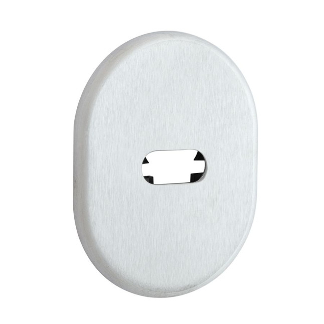 Щиток DISEC KT3839 LEVER KEY Oval нерж.сталь мат IT без шторки