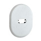 Щиток DISEC KT3839 LEVER KEY Oval нерж.сталь мат IT без шторки