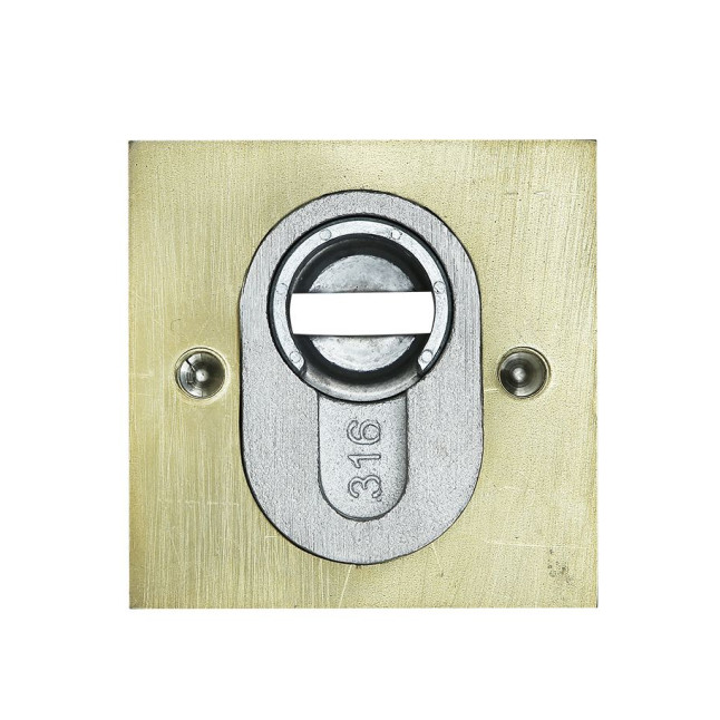 Протектор DISEC Guarda QUADRA NX2F DIN SQUARE латунь PVD 3клас 2 внешний Протектор DISEC Guarda QUADRA NX2F DIN SQUARE латунь PVD 3клас 2 внешний