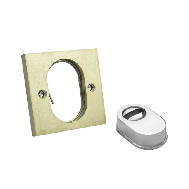 Протектор DISEC Guarda QUADRA NX2F DIN SQUARE латунь PVD 3клас 2 внешний Протектор DISEC Guarda QUADRA NX2F DIN SQUARE латунь PVD 3клас 2 внешний