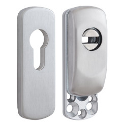 Протектор DISEC Guarda SG31 DIN FOR WINDOW Oval 25мм нерж.сталь мат 3клас IT  Протектор DISEC Guarda SG31 DIN FOR WINDOW Oval 25мм нерж.сталь мат 3клас IT