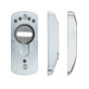 Протектор DISEC GUARD SG31 DIN_FOR_WINDOW OVAL 25мм Нерж.сталь_мат 3клас IT