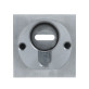 Протектор DISEC FLAT QUADRA NX4Q DIN SQUARE 22мм нерж.сталь мат IT внешний Протектор DISEC FLAT QUADRA NX4Q DIN SQUARE 22мм нерж.сталь мат IT внешний