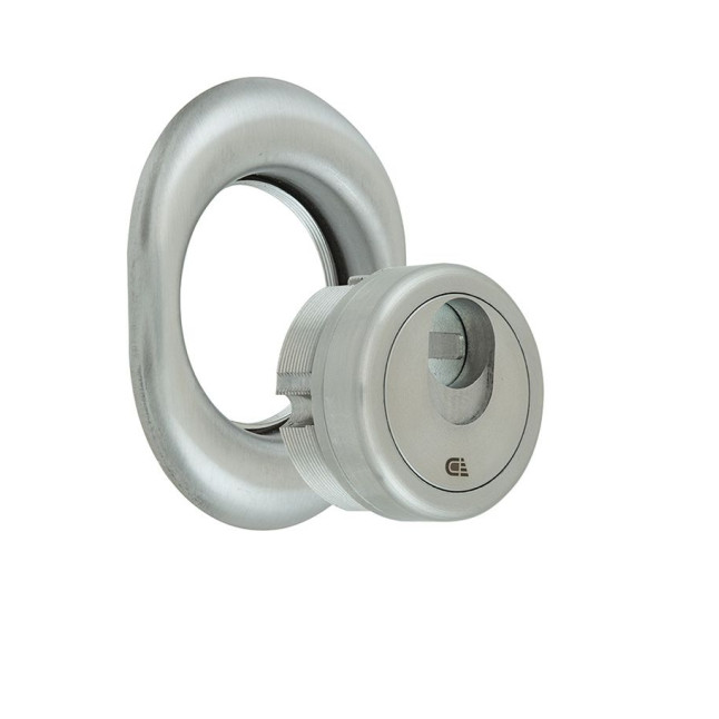 Протектор DISEC *MAGNETIC 3G2FM DIN Oval 25мм нерж.сталь мат 3клас IT внешний, O/K