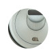 Протектор DISEC *MAGNETIC 3G2FM DIN Oval 25мм нерж.сталь мат 3клас IT внешний, O/K