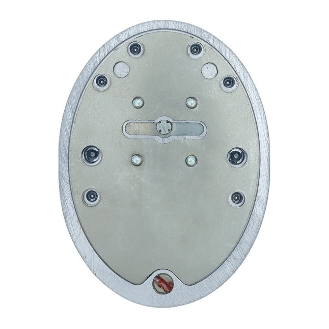 Протектор DISEC *MAGNETIC MG355DM LEVER KEY Oval 15мм хром мат T внешний, 3 магн ключа